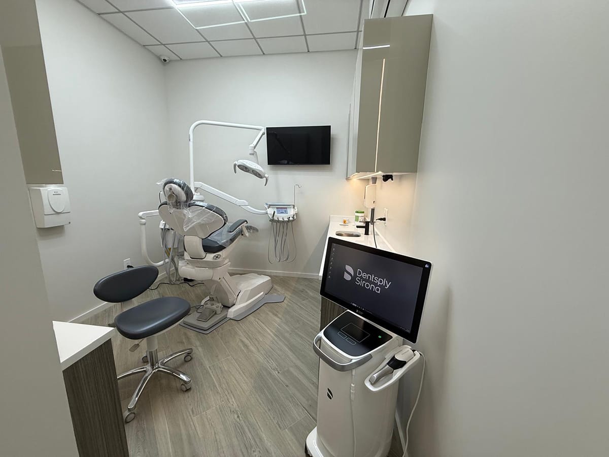 Surgery room in a Brooklyn dental clinic