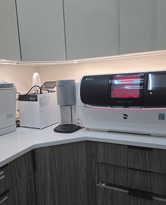 Advanced dental technology used at VITAdent Brooklyn for precise, high-quality restorations
