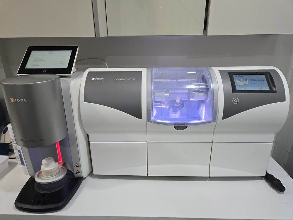 CEREC dental milling machine at VITAdent Brooklyn