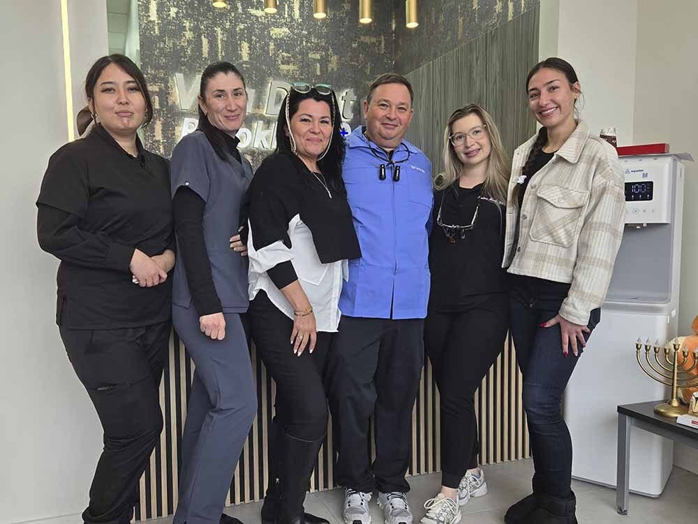 Dental team at VITAdent Brooklyn dental office