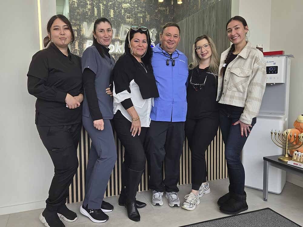 Dental team at VITAdent dental office on Ave X in Sheepshead Bay, Brooklyn, NY
