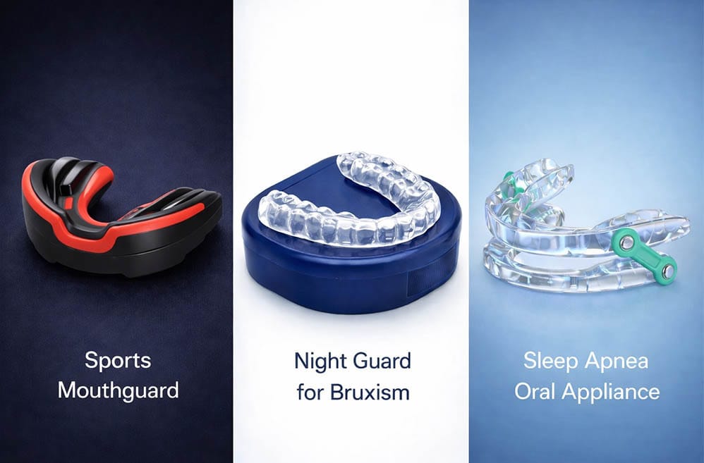 Types of Mouthguards Brooklyn, NY