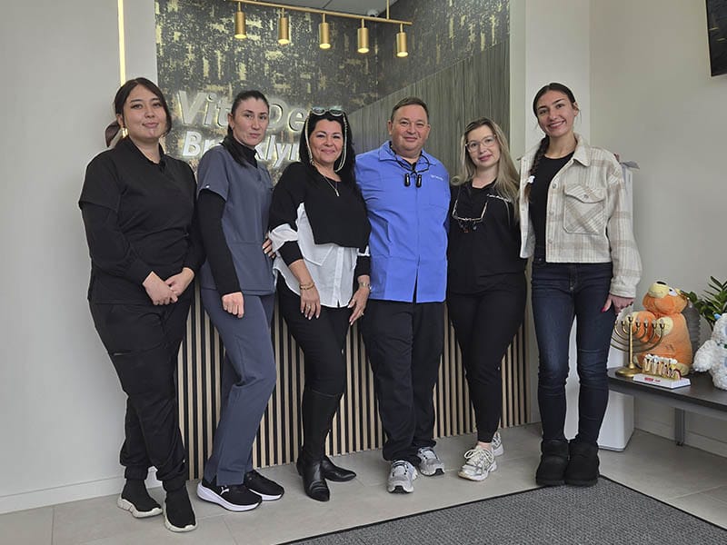Dental team at Vita Dent Brooklyn office in Sheepshead Bay, Brooklyn 11235.