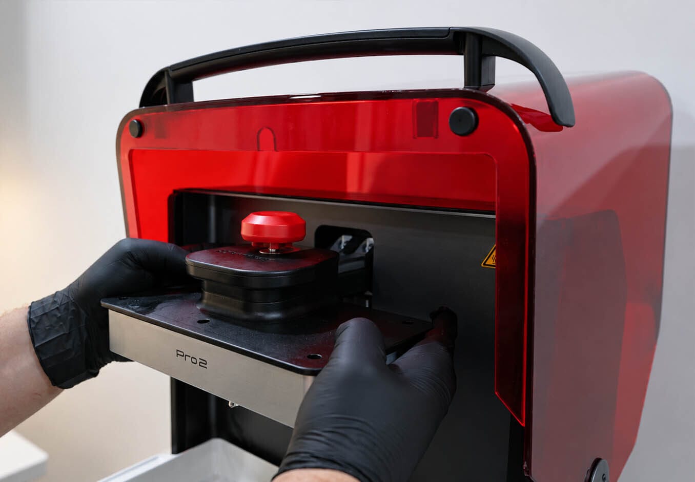 SprintRay Pro 2 3D printer used to fabricate night guards and retainers at VITAdent